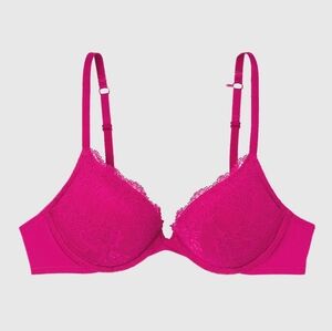 LA SENZA | BNWT Beyond Sexy Pink Plunge Bra Size  32DDD